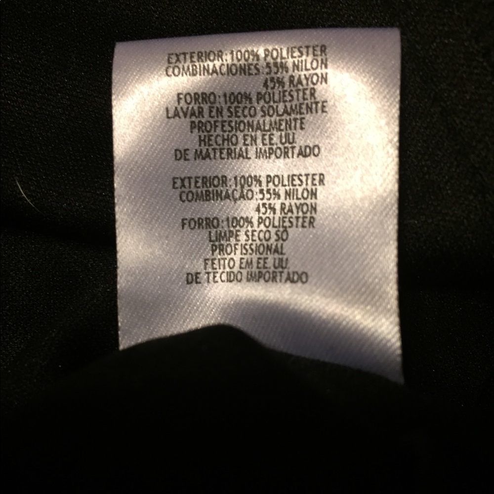 XScape Black dress. Size 2 - Picture 7 of 8